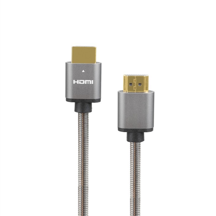 Rostfritt stål HDMI till HDMI 8K-kabel