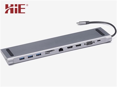 USB-C 11-i-1 dockningsstation